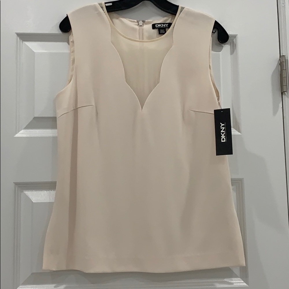 DKNY Muslin Top